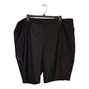 Torrid Black Swim Biker Short - Size 4 - NWOT